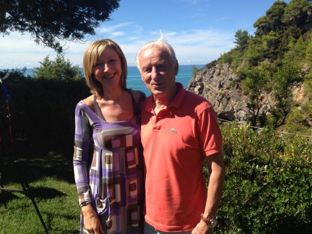 dianora-con-trapattoni-durante-lintervista-a-talamone
