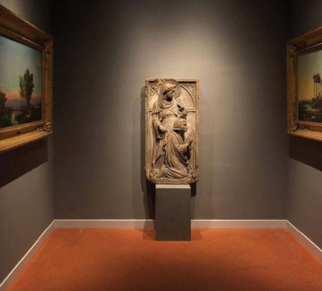 Alceo Dossena Sala del falsario Museo Collezione Luzzetti