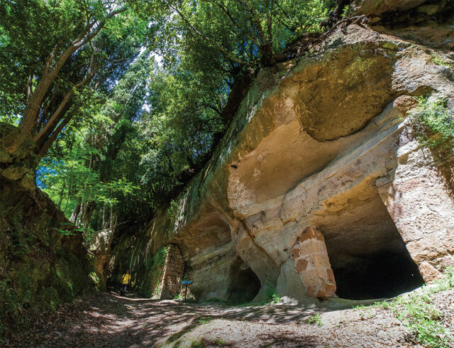 Pitigliano vie cave