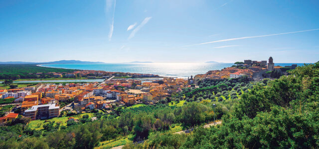 Castiglione della Pescaia panorama