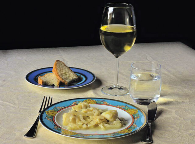 Baccalà con le cipolle