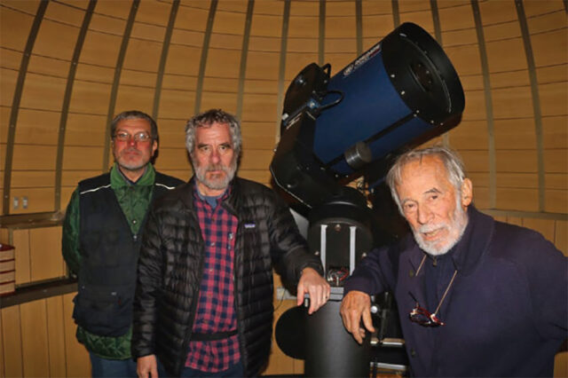 Paolo Volpini, Karl Haber e Francesco Zetti