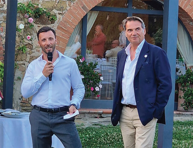 Alessio Durazzi e Bernardo Guicciardini Calamai, rispettivamente direttore e presidente del Consorzio Tutela Morellino di Scansano