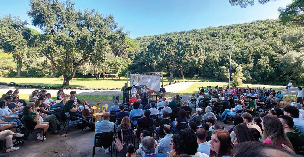 Celebrazione per i 70 anni dalla fondazione del villaggio La vela a Castiglione della Pescaia